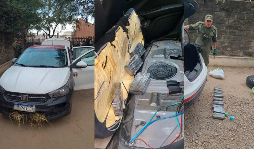 Un Suboficial de la Policía de Salta fue condenado, junto a su hijo, por traficar 12 kilos de cocaína en su auto