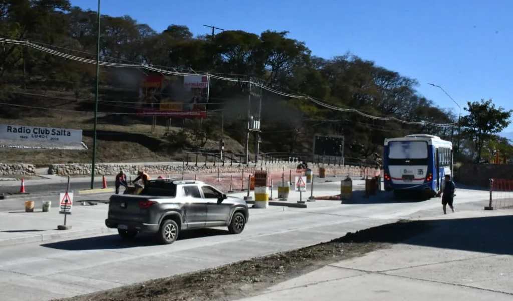 Habilitan parcialmente el nuevo acceso al cerro San Bernardo: Se solicita a los conductores circular con precaución