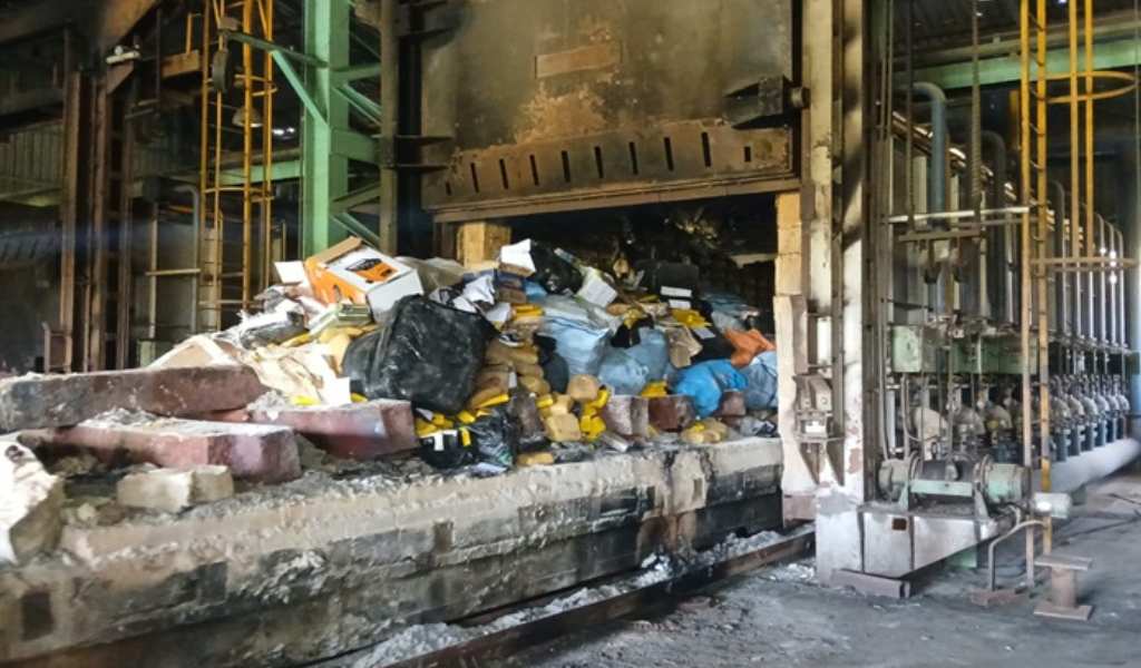 Incineraron en Aceros Zapla más de tres toneladas de estupefacientes de diferentes operativos de Gendarmería
