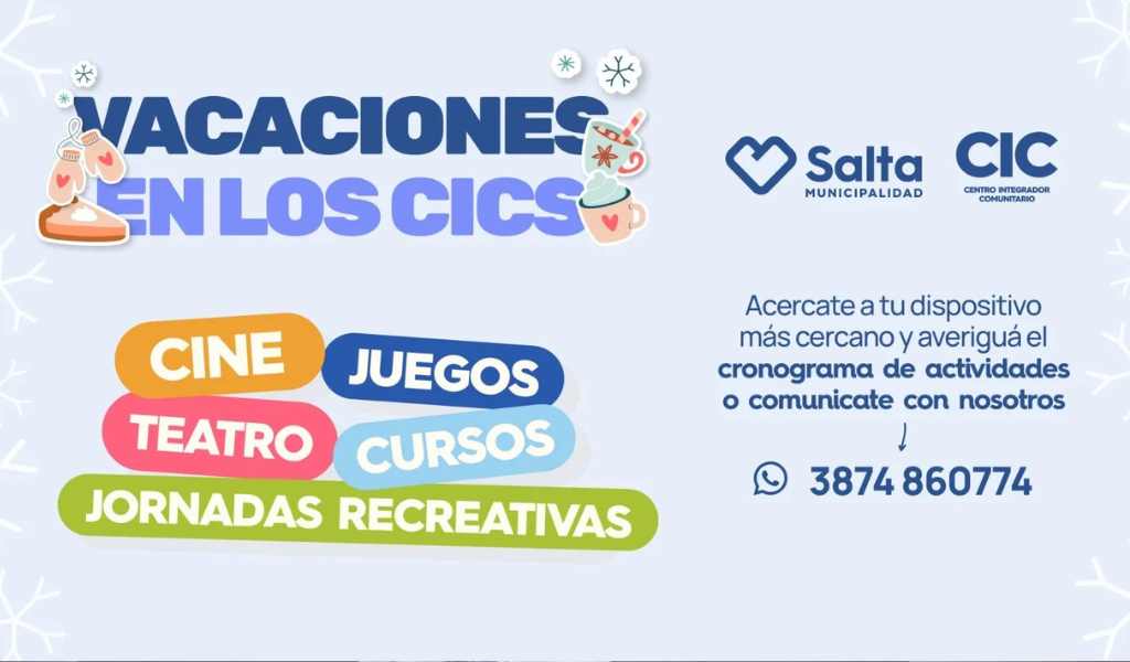Vacaciones de invierno: los CICs se llenan de actividades gratuitas para chicos como teatro, cine, cocina, juegos y mucho más