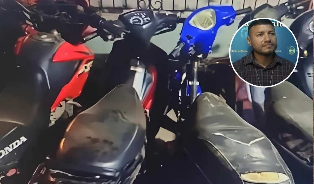 Tartagal: Recuperan 7 motos de las 15 robadas del canchón municipal y detuvieron a dos hombres