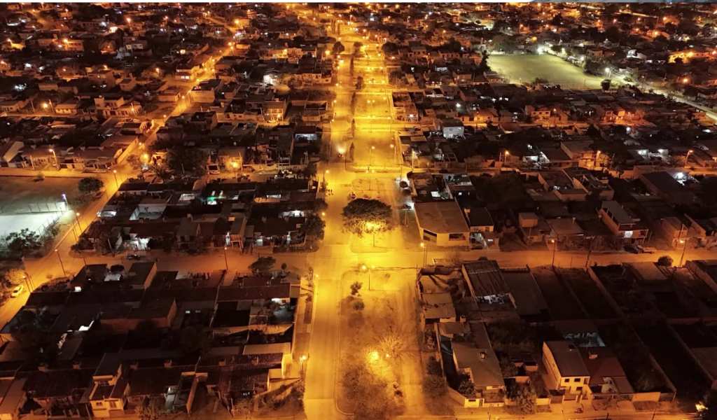 Más iluminación, más seguridad en zona oeste alta