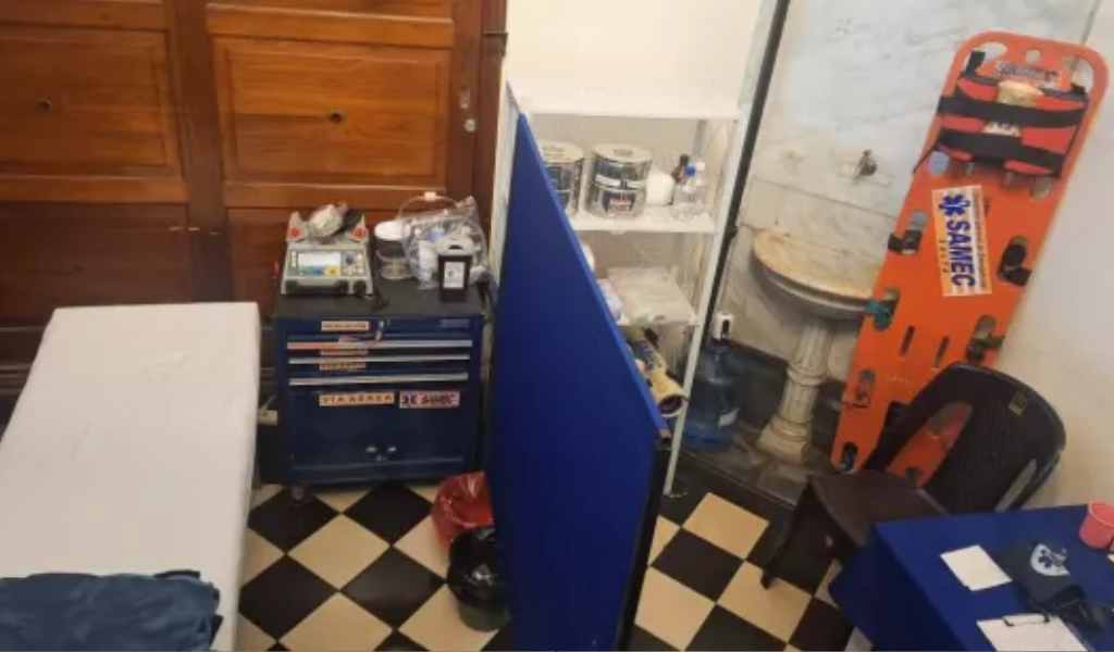SAMEC instaló un puesto sanitario fijo en la Catedral para la cobertura sanitaria del Milagro Salteño Ministerio de Salud Pública 