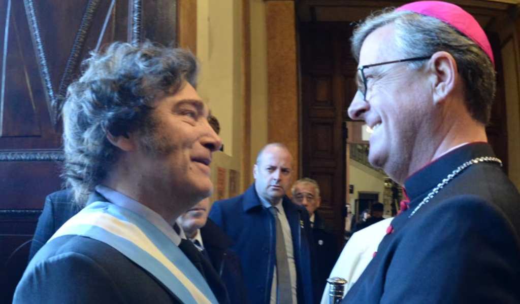 En la previa del Tedeum, la Iglesia le envió un mensaje a Milei y advirtió por la intolerancia: “Hay rechazo de todo el que piensa distinto”