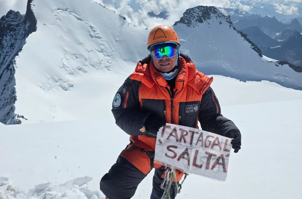 Un tartagalense integró la primera patrulla del Ejército Argentino en conquistar el Himalaya