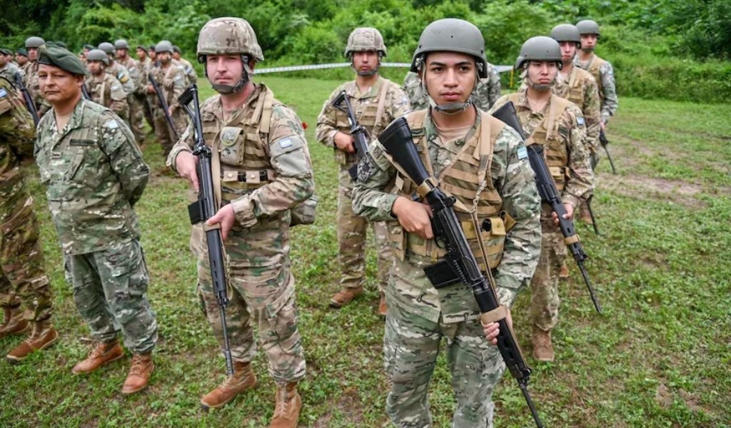 Unos 1.900 militares llegan hoy a Tartagal en el marco de la Operación Julio Argentino Roca