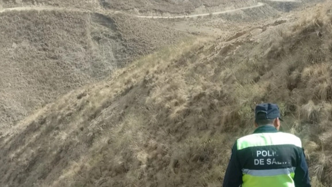En Salta un  conductor no puso el freno de mano y fue arrastrado al precipicio junto a 2 niños. Los 3 fallecieron