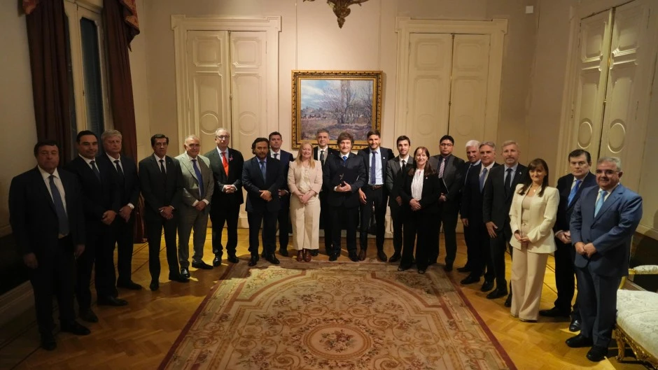 Euforia en Wall Street por la foto de Milei con los gobernadores