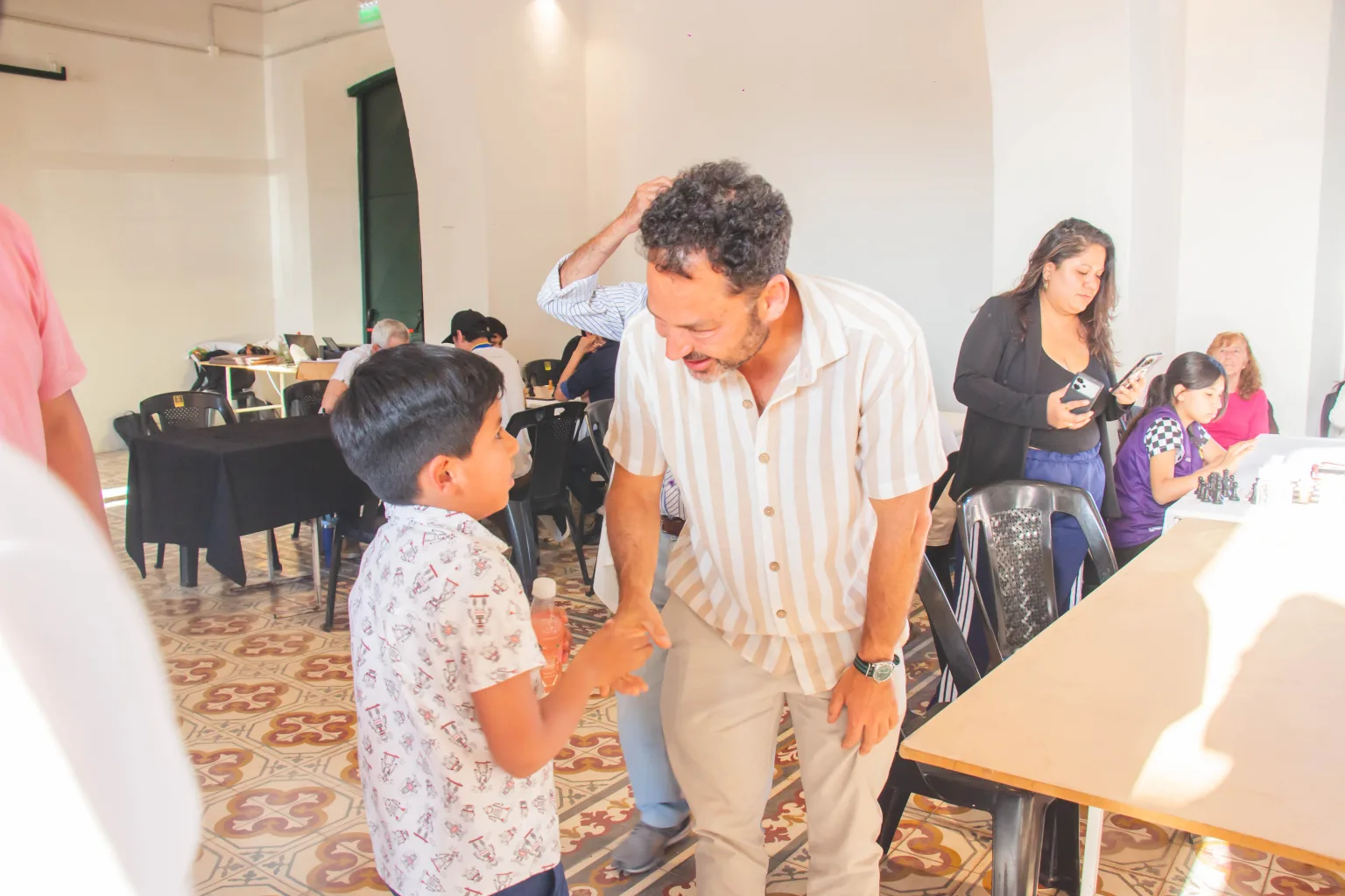 Más de 200 personas participaron del torneo de Ajedrez en el Dino Saluzzi