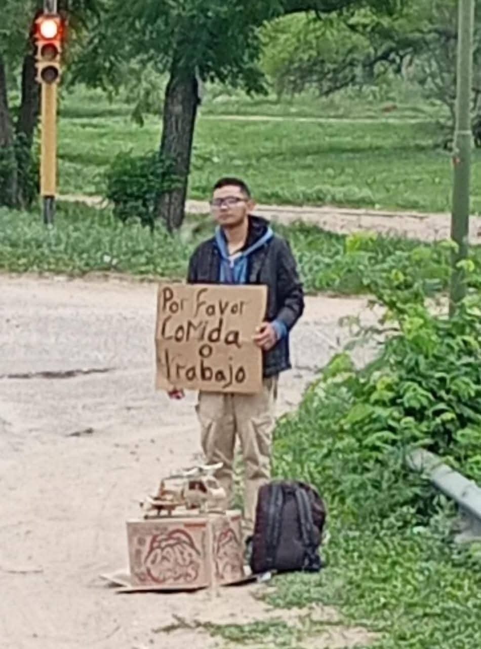 "TRABAJO O COMIDA": El grito de dignidad de un joven en Tartagal que confronta la crisis