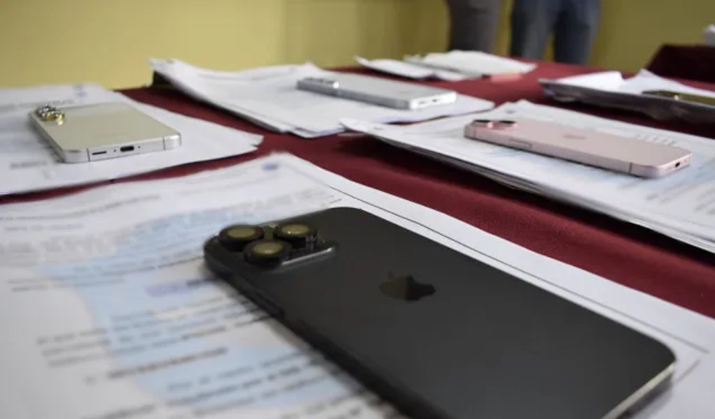 Durante 2025 y en lo que del 2026 La Policía de Salta recuperó cerca de 1000 celulares robados