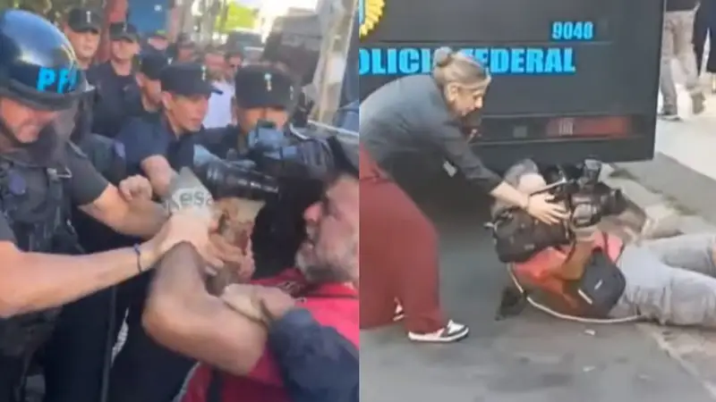 Tensión en el Congreso por la Ley de Glaciares: Detuvieron a activistas de Greenpeace