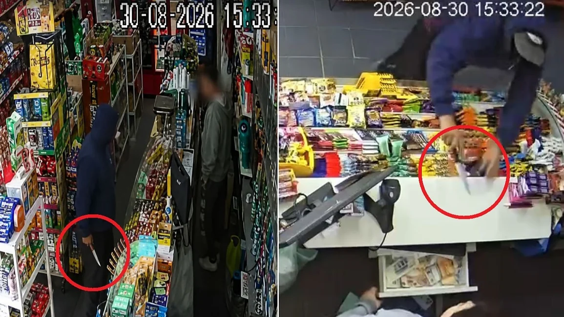 ¡No le salió bien! En Metán un ladrón asaltó a un comerciante, pero terminó reducido a golpes y bañado en gas pimienta por los vecinos