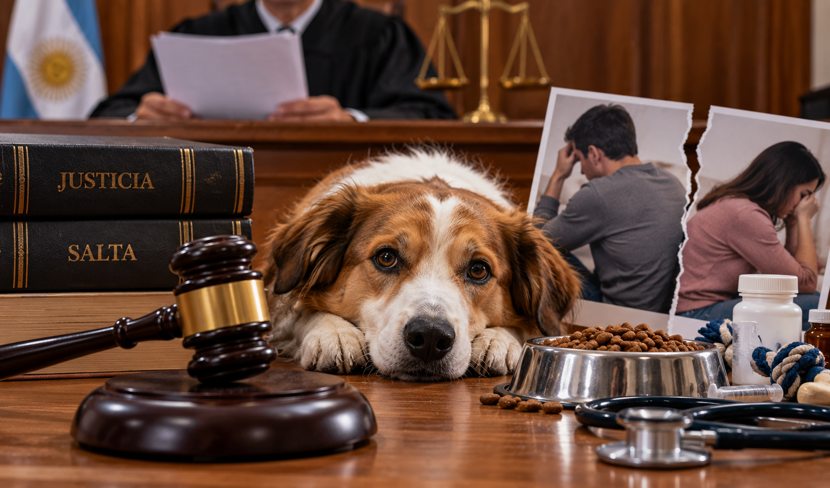 Fallo inédito en Salta: Se divorciaron y la Justicia fijó una cuota alimentaria para la mascota 