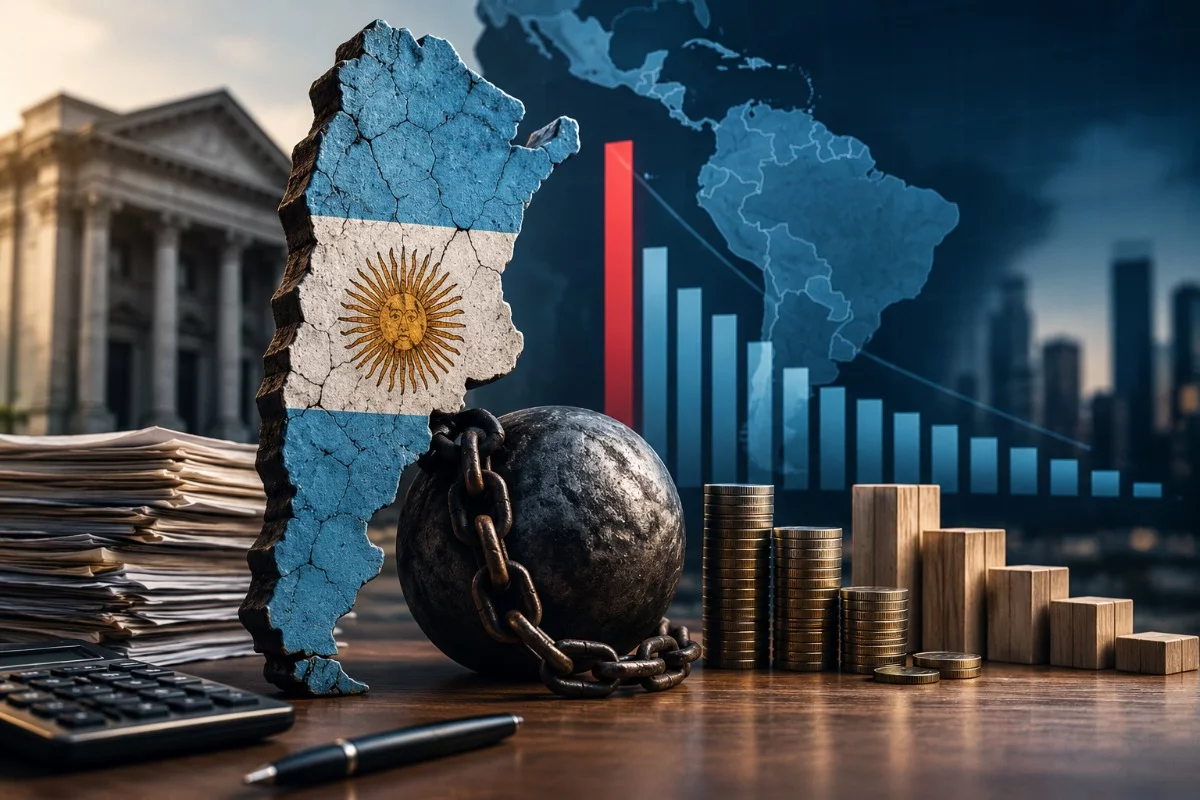 Argentina lidera la morosidad bancaria en América Latina y duplica el promedio regional
