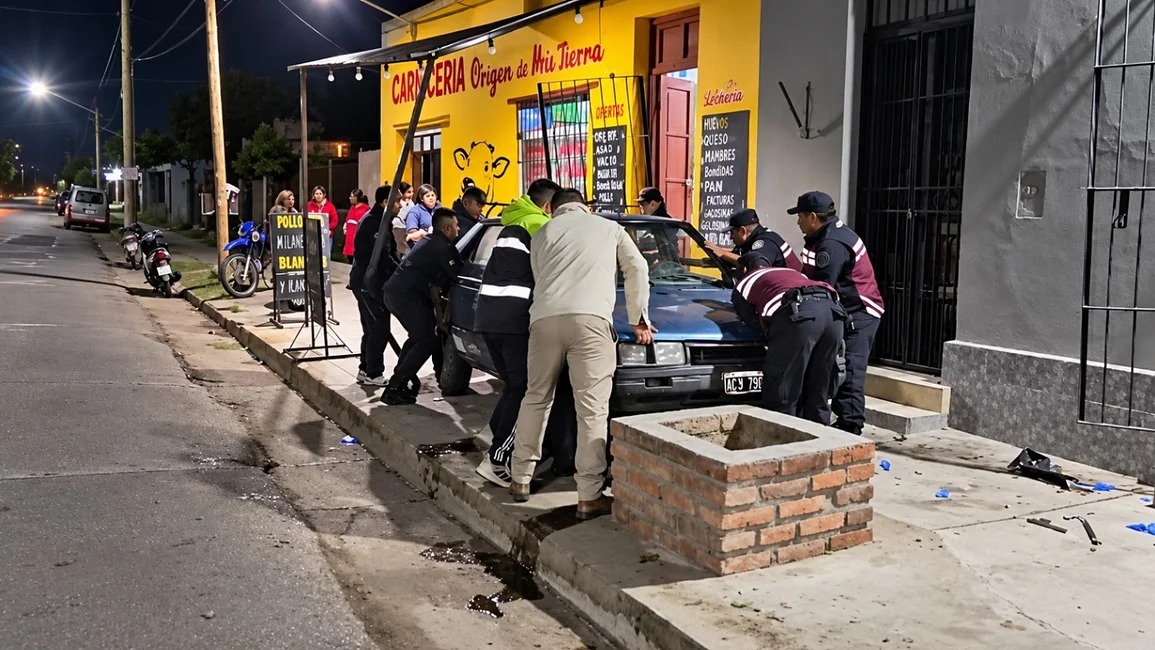 Terrible siniestro vial en Cerrillos: 13 personas resultaron lesionados entre ellos 4 niños