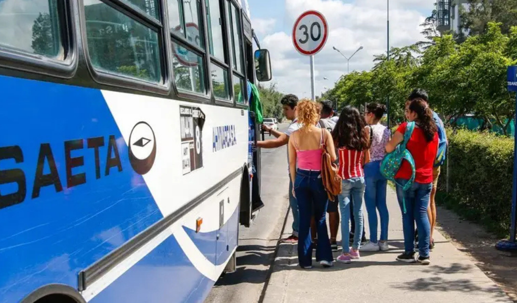 SAETA: Desde el 18 de abril se deberá abonar el 50% del pasaje del transbordo