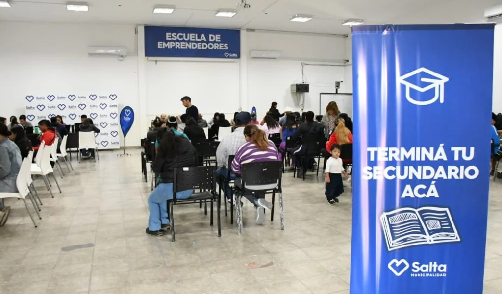 Desde el 20 de abril el municipio de Salta abre las inscripciones para finalizar el secundario