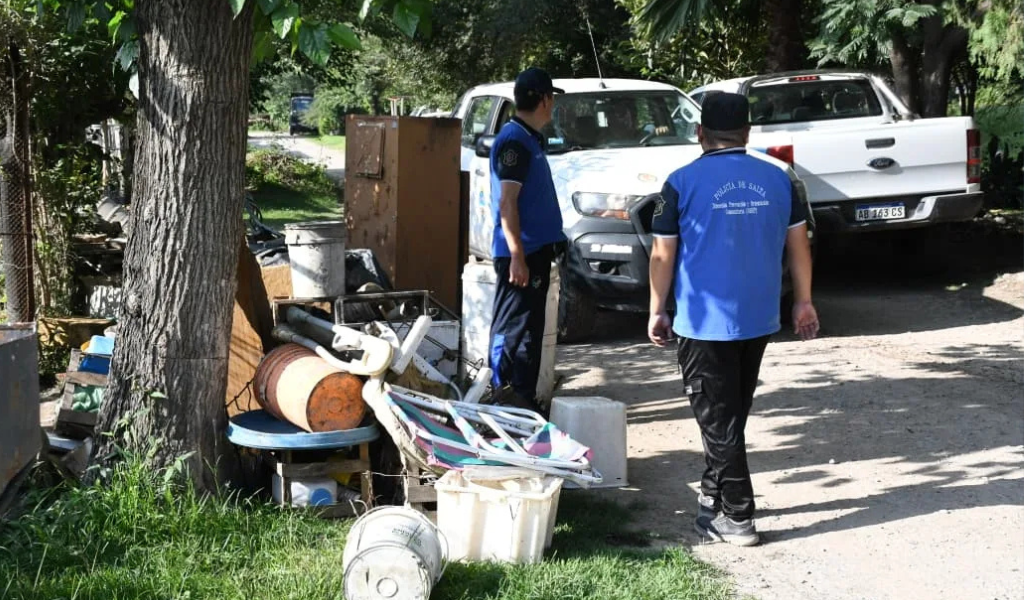 Importante participación vecinal en el mega operativo de descacharrado