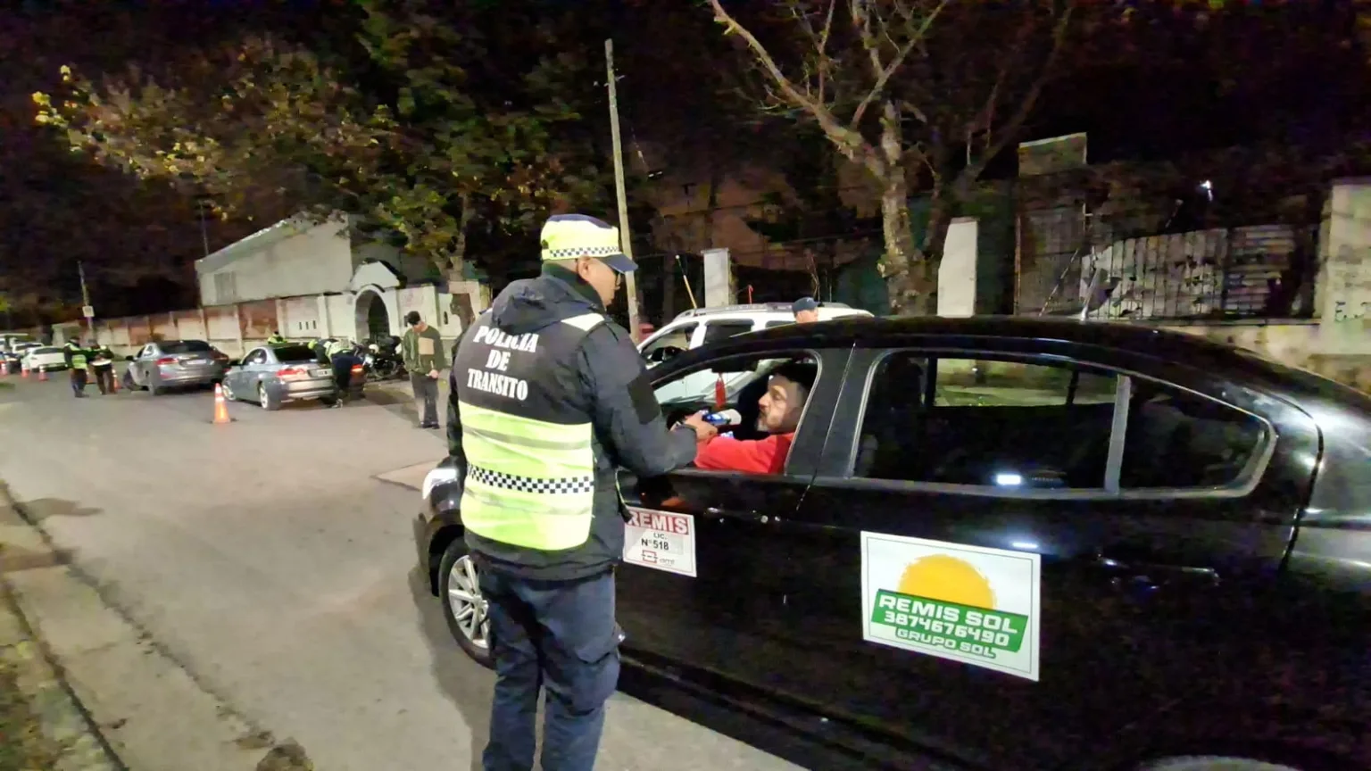 4 conductores dieron positivo por marihuana en la ciudad de Salta: Se les retuvo  la licencia y el vehículo