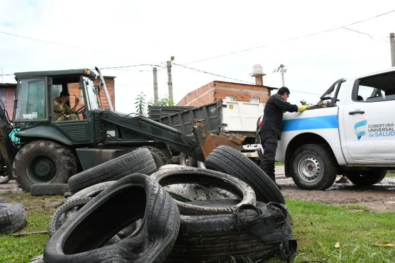 Destacan la participación de los vecinos: El Municipio continúa la lucha contra el Dengue mediante los operativos de descacharrado