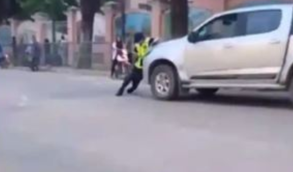 Un conductor que embistió a un policía de tránsito en Tartagal quedó libre luego de pagar un resarciemiento economico