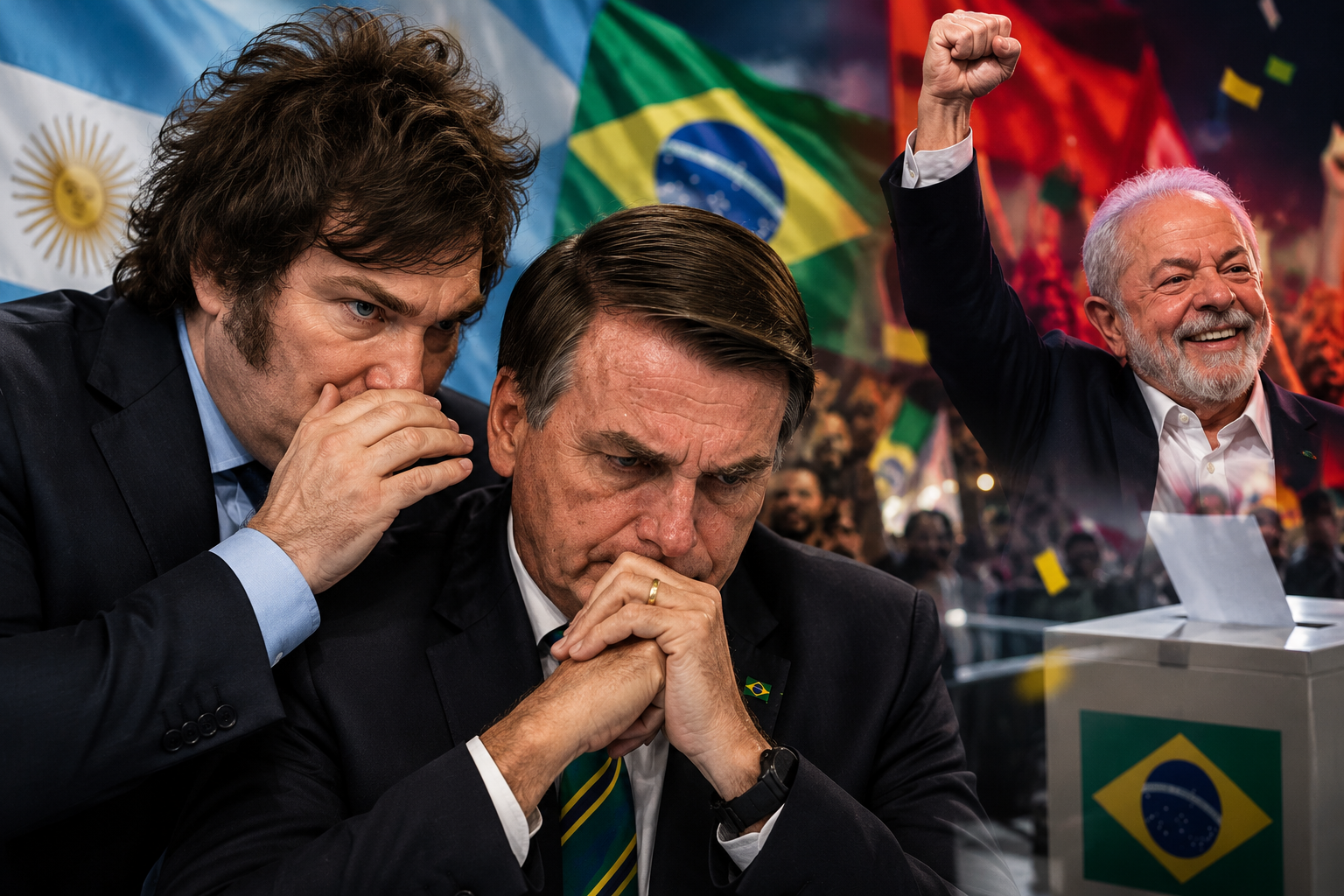 Milei el “piantavotos” de Bolsonaro: "Terminó asociado políticamente a una derrota"