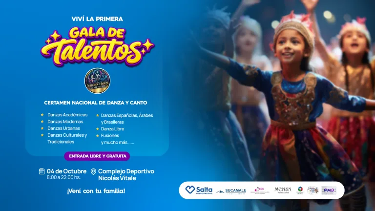 ¡Que empiece el show! Este domingo llega la 1° Gala de Talentos al Complejo Deportivo Nicolás Vitale