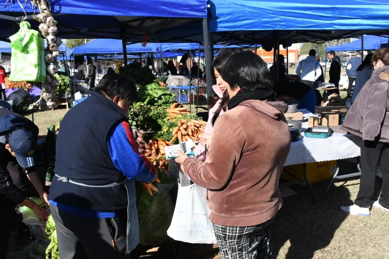 Familias de la zona sur aprovecharon las promociones de “El Mercado en tu barrio”