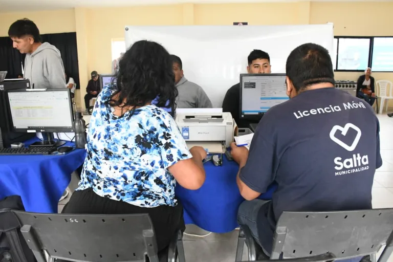 Desde este miercoles 3 al viernes 5  el Movil de Licencia estará en los barrios Mosconi, 20 de Junio y Santa Cecilia
