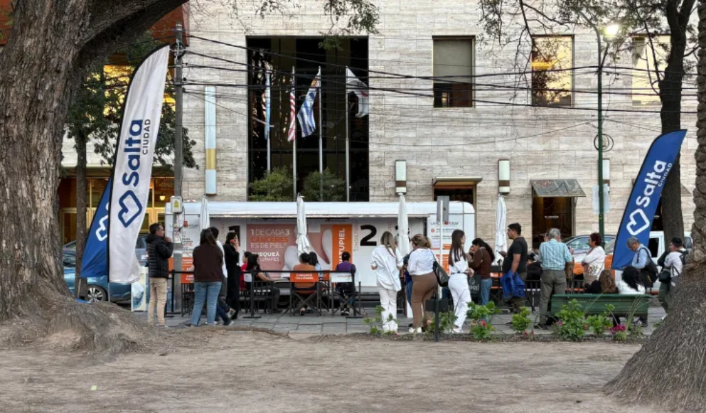 Más 300 personas se realizaron controles de lunares en la ciudad de Salta