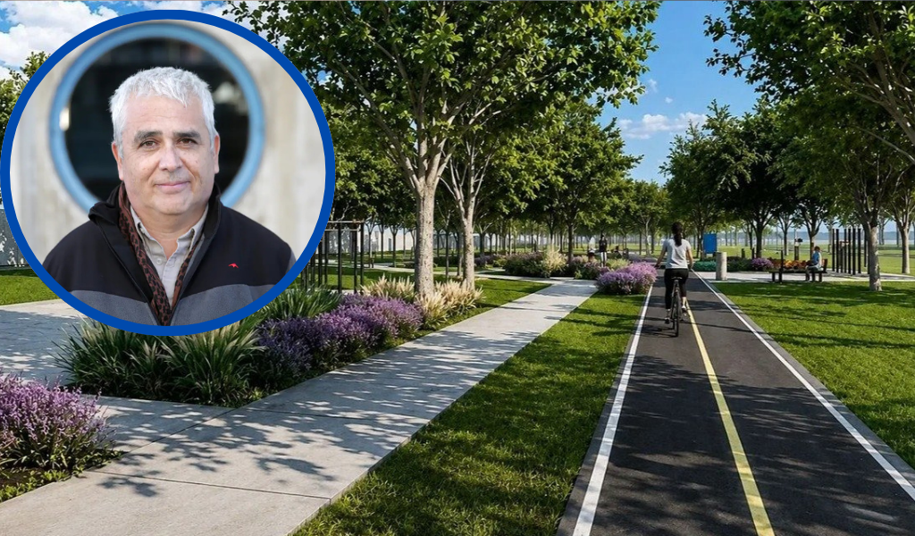 Justo homenaje: El Parque lineal que construye el municipio en zona norte llevará el nombre del profesor Daniel Córdoba