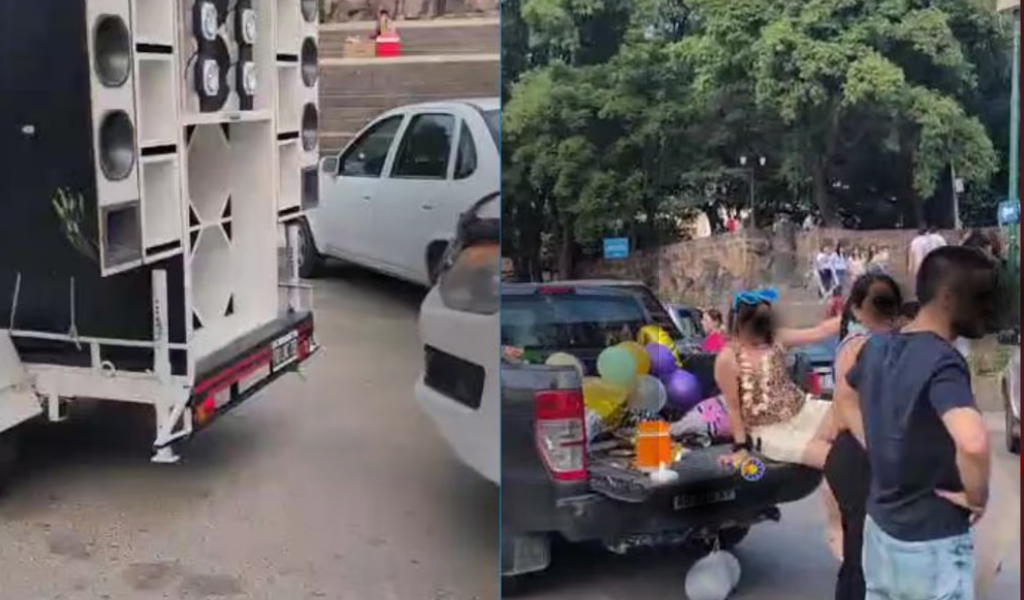 "No se puede vivir así": Vecinos del Monumento a Güemes estallan de bronca  por los ruidos de los festejos de egresados