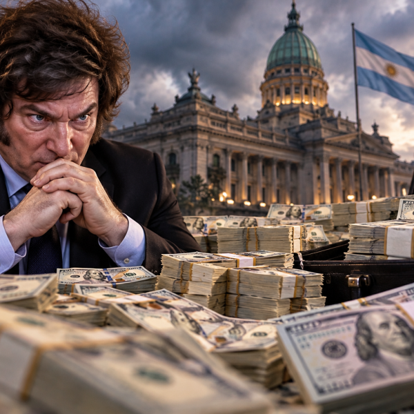 javier Milei ahora dice que necesita USD 125 mil millones para evitar una corrida, hace una semana era la mitad