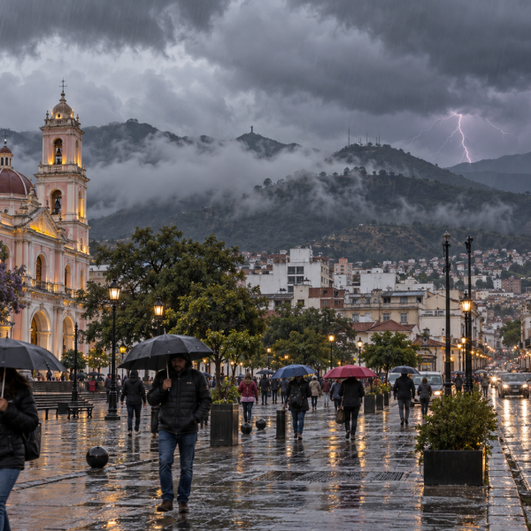 Pronóstico para Salta: Se viene una semana fría y con probabilidad de tormentas