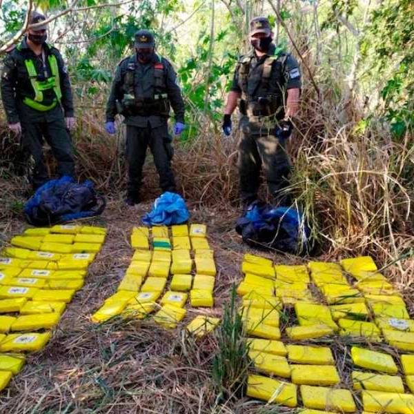 La droga incautada en Argentina aumentó un 500%: 