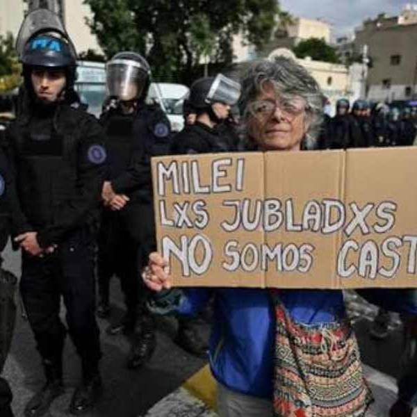 Jubilados salteños criticaron el discurso de Javier Milei: 