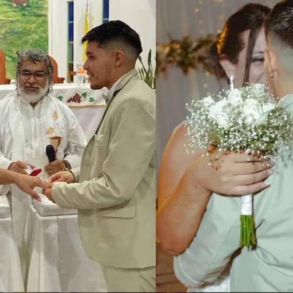Tensión en Corrientes: una pareja trans logró casarse por Iglesia y el arzobispado busca cancelar la boda