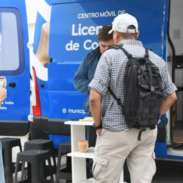 El Móvil de Licencias del municipio de Salta realizó 12.950 trámites en 2025