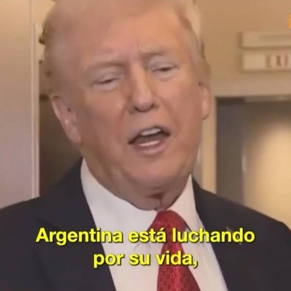 Donald Trump dice que los argentinos 