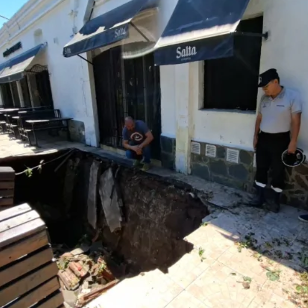 Este lunes inician los trabajos de reparación de la vereda del pasaje Miramar