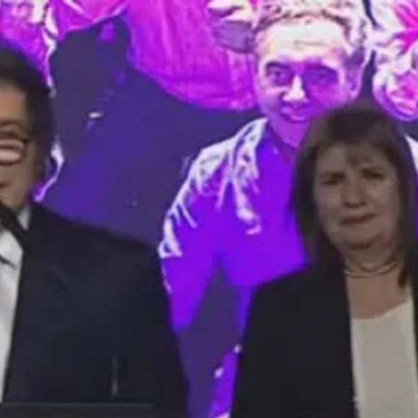 Javier Milei celebró el triunfo: 