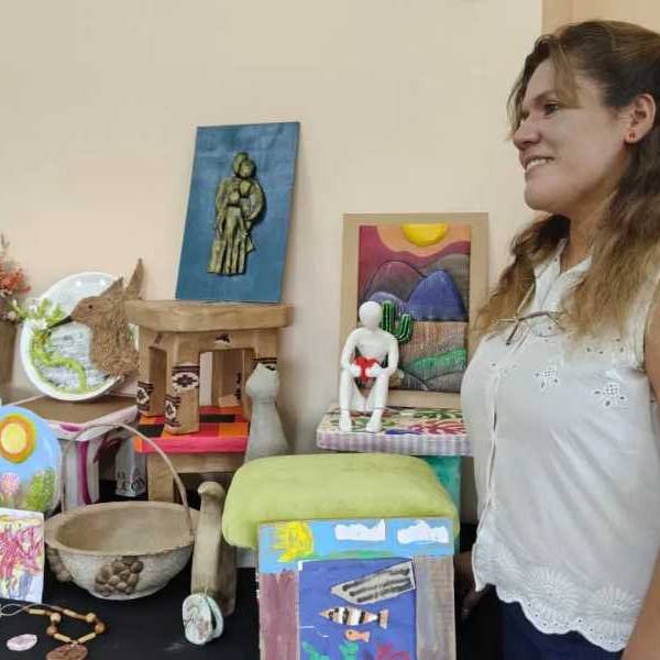 Del reciclaje al arte: así fue la muestra en el CIC del Bicentenario