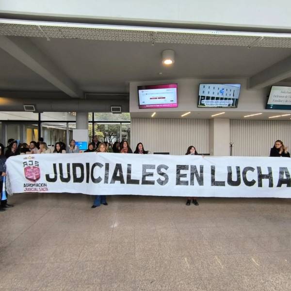 Judiciales de Salta amenazan con retomar las marchas si no hay oferta salarial