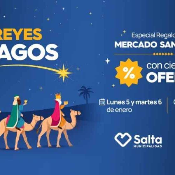 El 5 y 6 de enero habrá Feria de Reyes en el mercado San Miguel en el anexo de Pasaje Miramar 433
