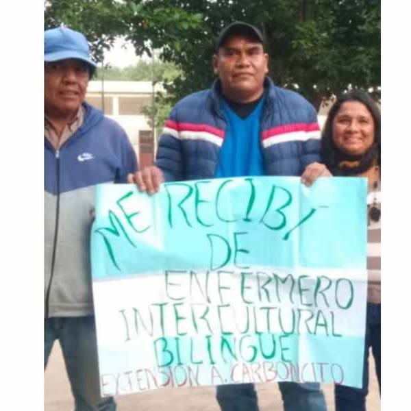 El sueño cumplido para un salteño: Mario Barrozo es el primer enfermero bilingüe de su comunidad