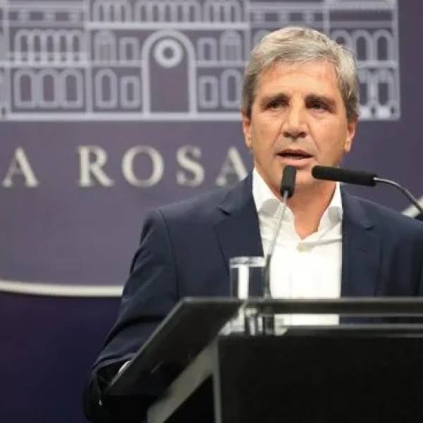 Luis Caputo ratificó el rumbo económico: 