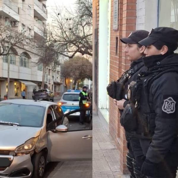 En pleno centro salteño un conductor alcoholizado, estacionó su auto en contramano y se puso a dormir
