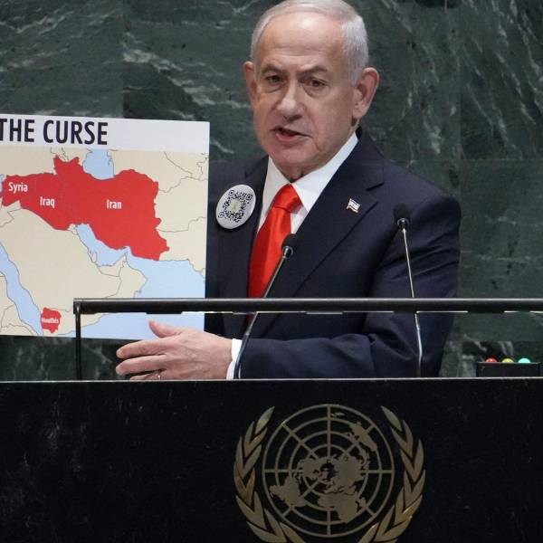 El primer ministro israelí, Benjamín Netanyahu, fue abucheado en la 80° Asamblea de la ONU