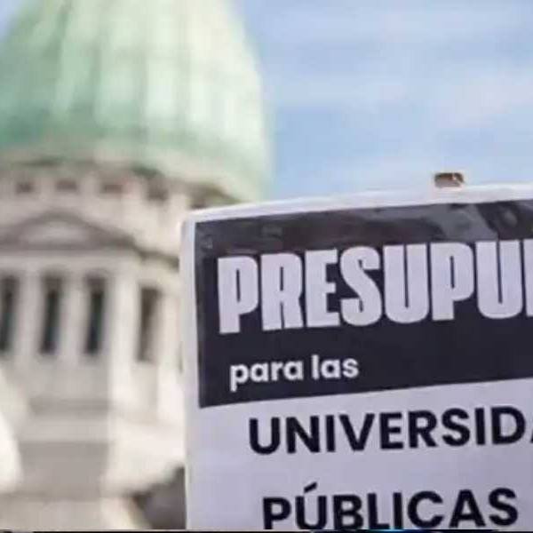 Marcha federal universitaria contra el ajuste de Nación: 